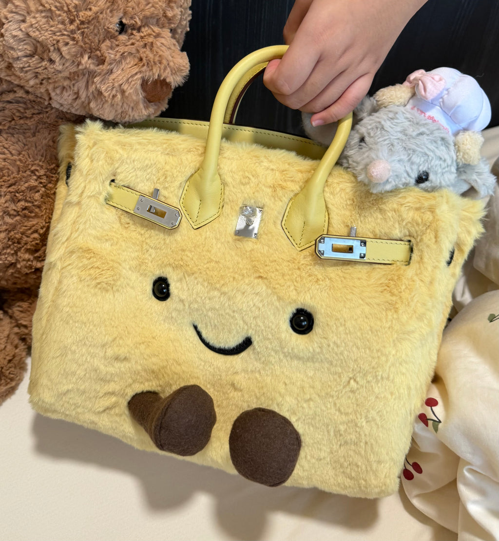 Little Miss Fluffy — Butter Yellow