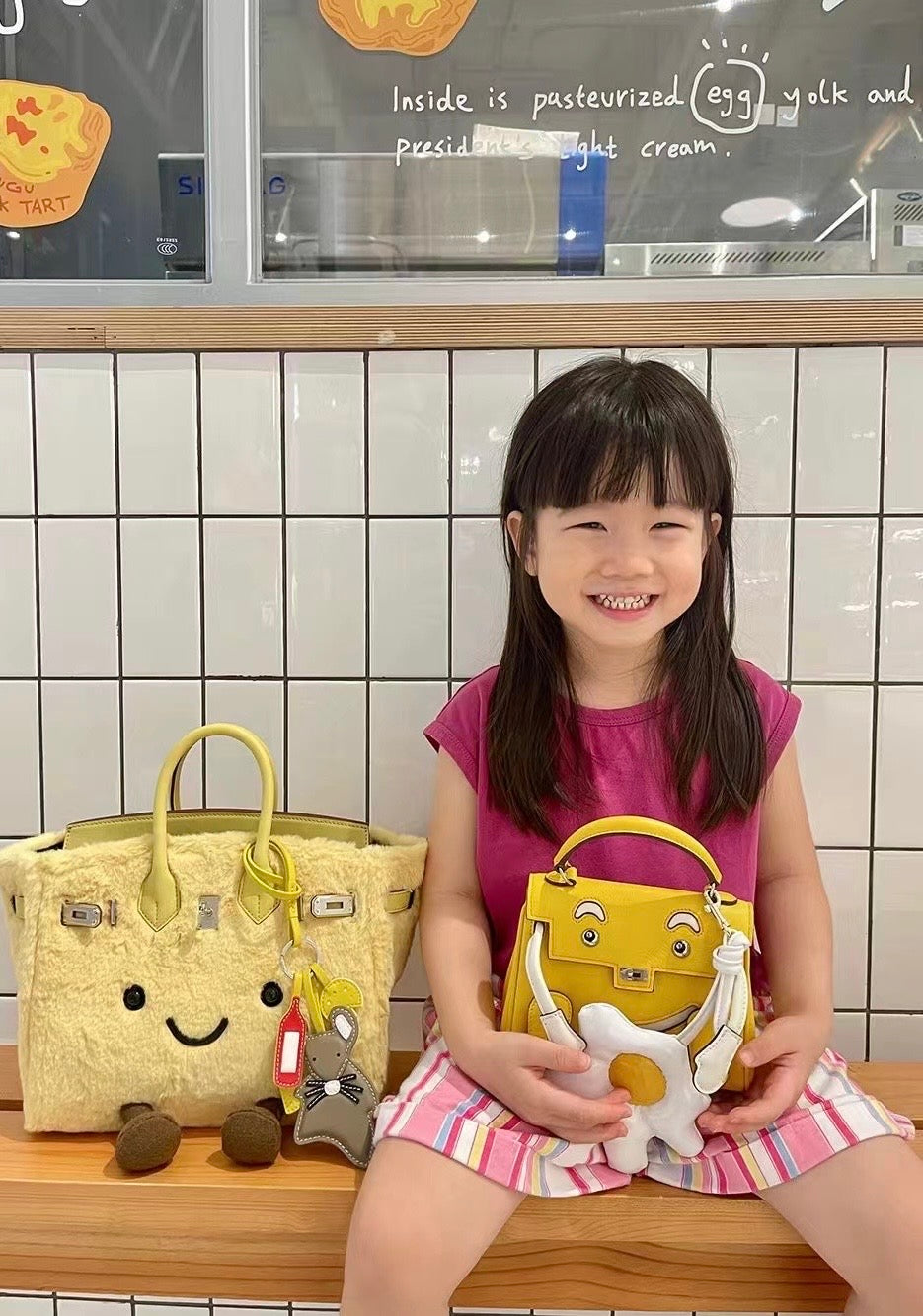 Little Miss Fluffy — Butter Yellow