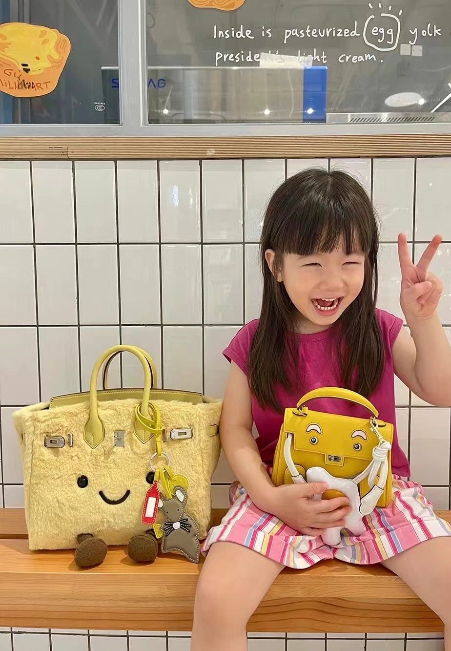 Little Miss Fluffy — Butter Yellow