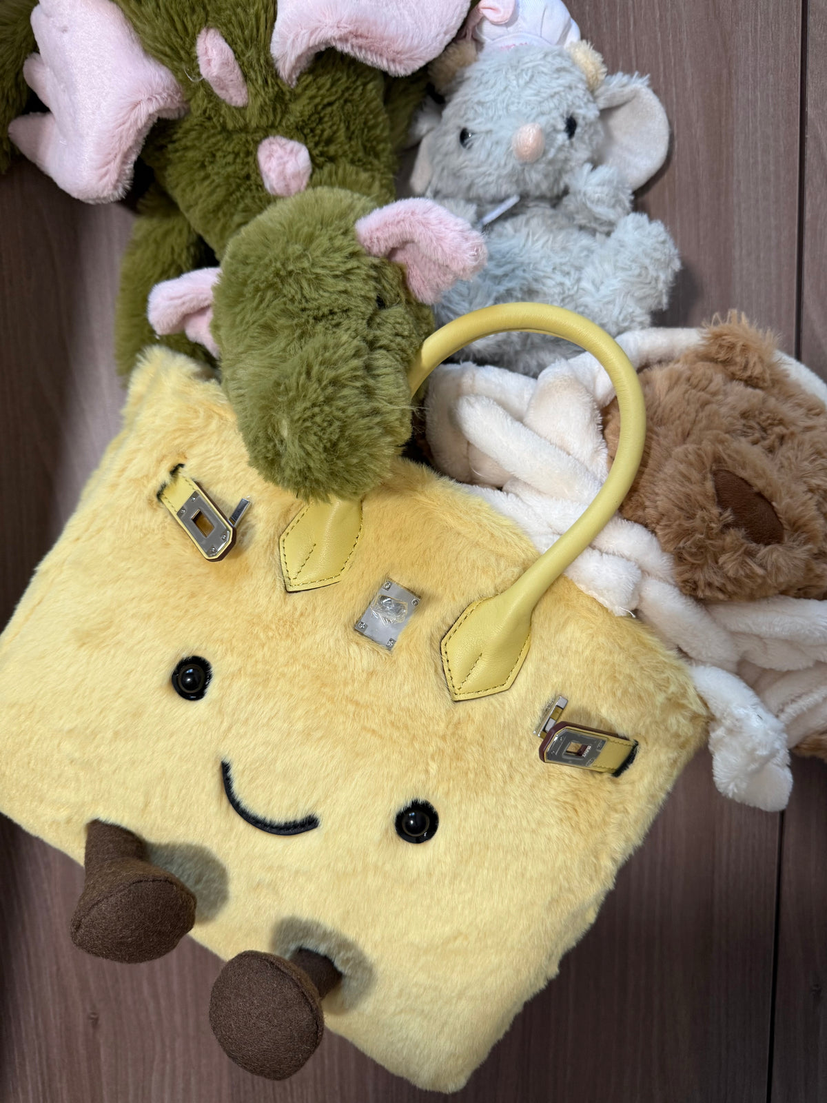 Little Miss Fluffy — Butter Yellow